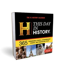 2026 History Channel This Day in History Boxed Calendar : 365 Remarkable People,