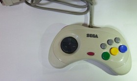 Sega Saturn console Mist Gray