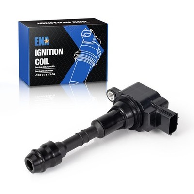 ENA Set of 1 Ignition Coil Pack 5.6 V8 Compatible with Infiniti Nissan BLACK 