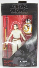 Hasbro 2015 Star Wars Black Series 02 Rey Jakku & BB-8 6  Figure New Sealed