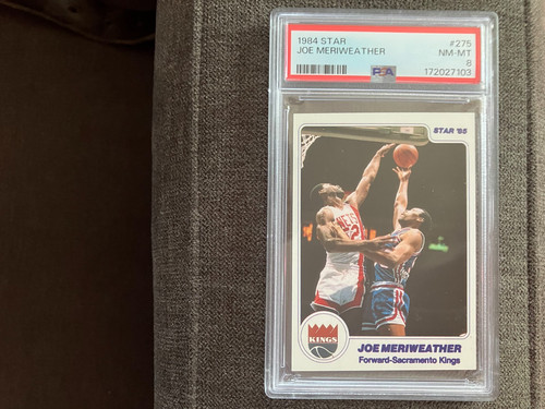 Joe Meriweather #275 1984 Star card