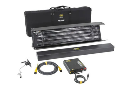 Kino Flo 4Bank Select 4ft 1-Light Kit w/ Case   Pro Fluorescent Film Lighting