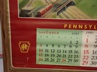 Pennsylvania Railroad Original 1957 "Conway Yard" Railroad Calander — photo 7