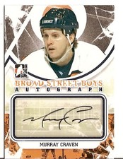 2011/12 ITG Broad Street Boys Auto Murray Craven Autograph