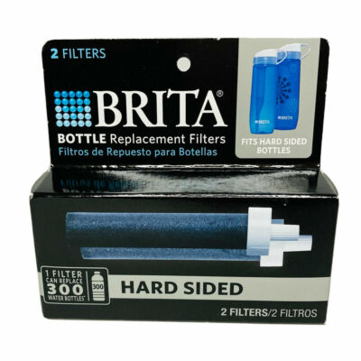 2 pack Brita Bottle Replacement Filters Hard Sided & Sports Bottles 