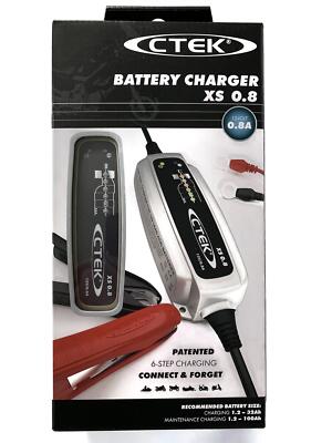 CTEK set charger XS 0.8 + cigarette lighter charging cable 56-263