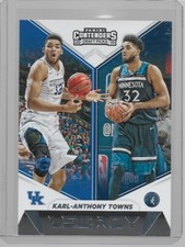 2019 PANINI CONTENDERS DRAFT PICKS BASKETBALL LEGACY KARL-ANTHONY TOWNS #10