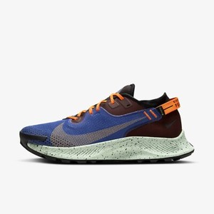 nike pegasus orange and blue