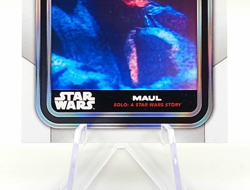 2023 Topps Star Wars Darth Maul Flagship SP Image Variation White Border - Picture 7 of 13