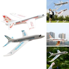 Manual Throwing Plane Flying Toy Glider Aviation Model Fun Children Hand Throw