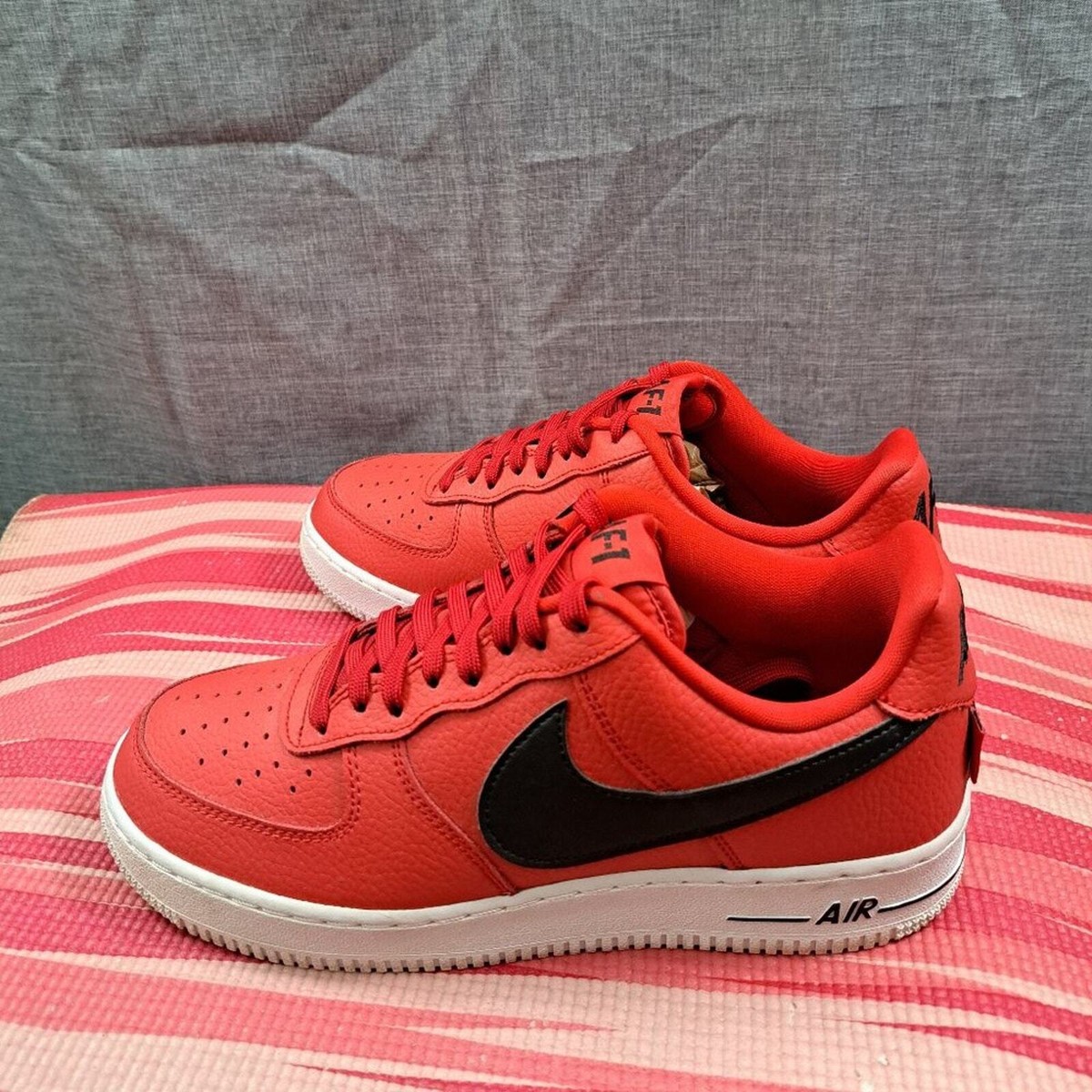 Size Nike Air Force NBA University Red Black Statement Game