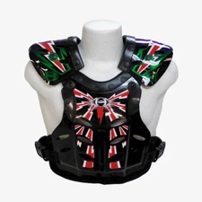   NEW HRP Sports motocross chest protector Youth 95-125lbs Flak Jak black