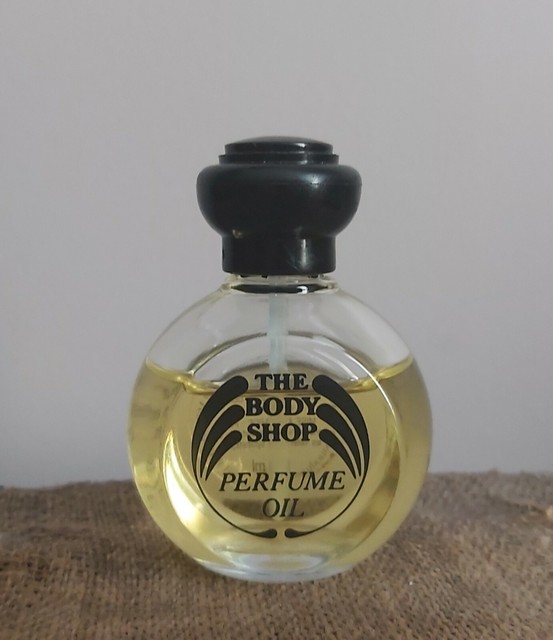 Oceanus The Body Shop Perfume Oil Vintage Formula 30ml Bottle 75 Full