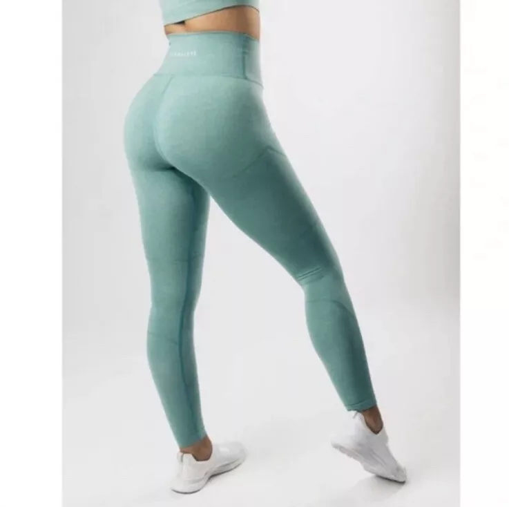 Alphalete OG Revival Teal Full Length Leggings Sz XS