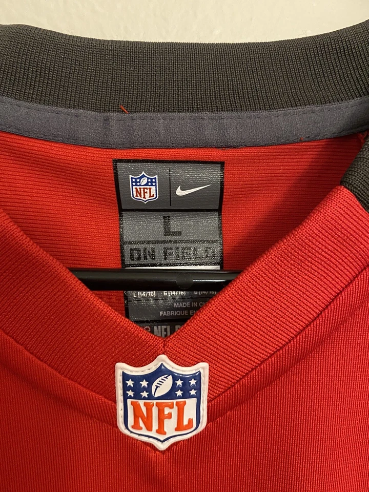 Camiseta deportiva juvenil Nike On Field Tampa Bay Buccaneers #22 Martin talla grande Foto 2 de 4