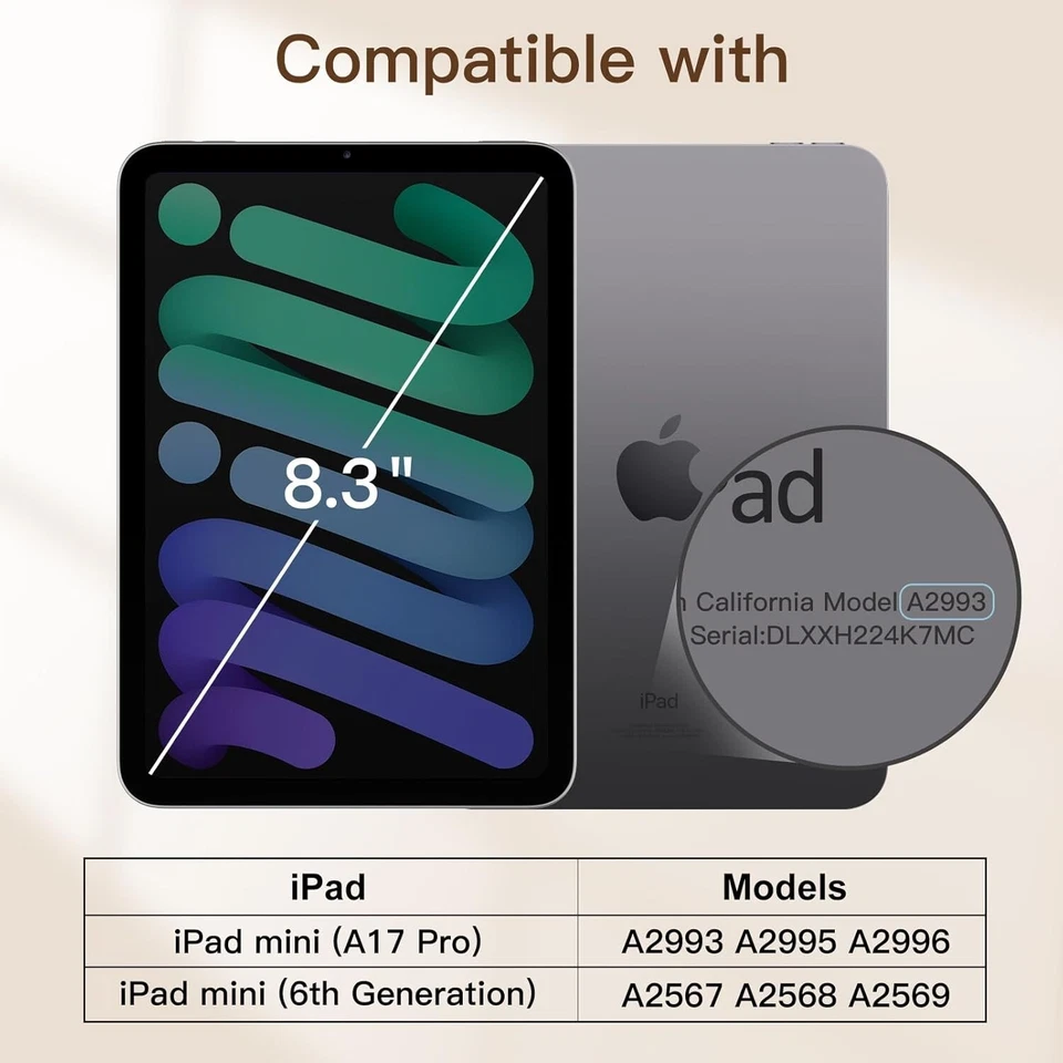 Griffin iPad (Mini A17 PRO) 2024 Case 7th Generation Kids Shockproof Stand Cover - image 2 of 4