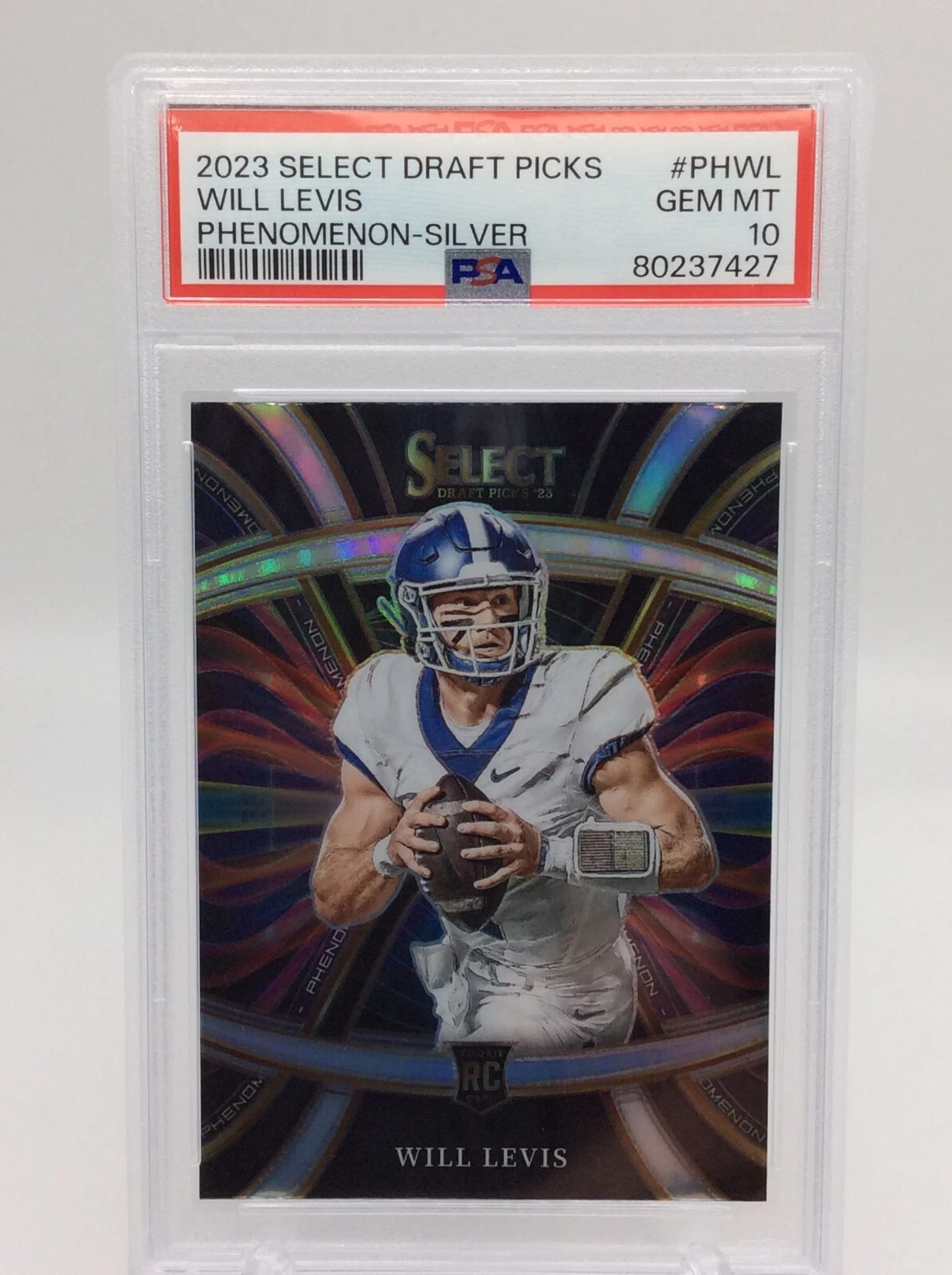 Will Levis Panini Select Draft Picks Phenomenon #PHWL Silver