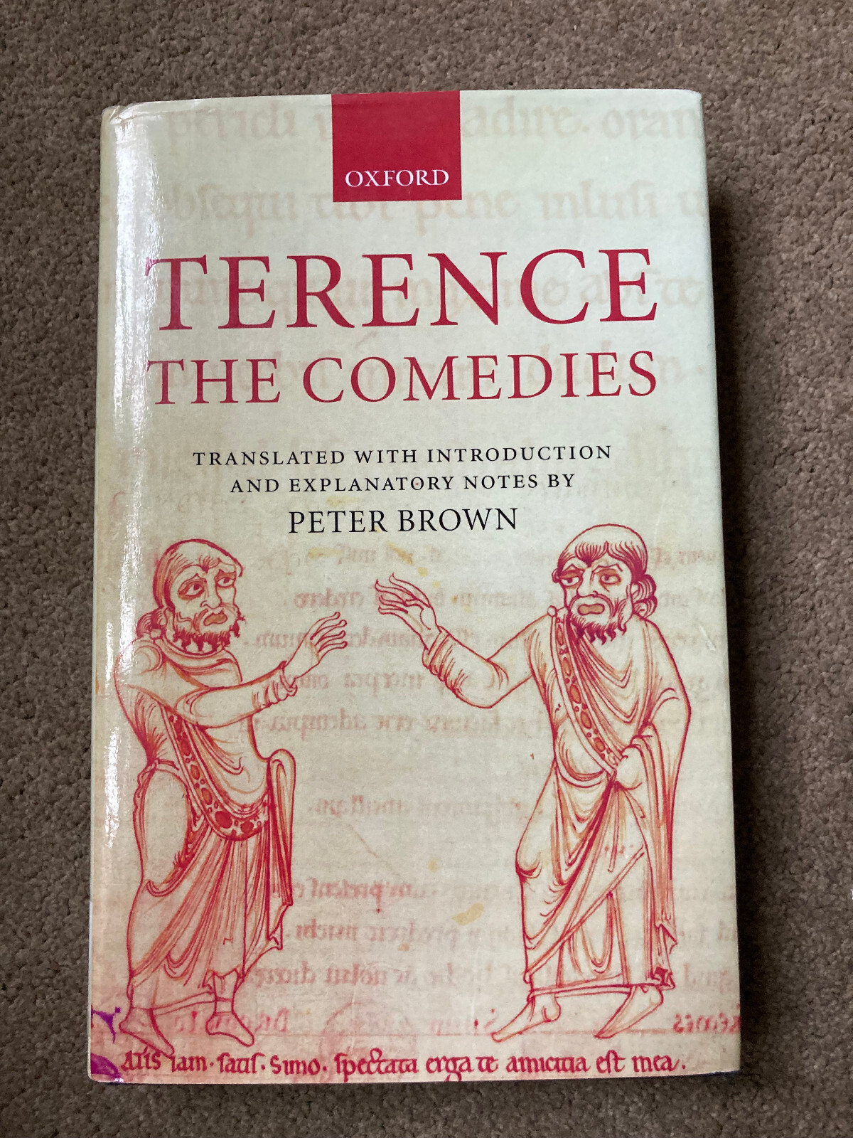 Terence, The Comedies by Peter Brown (Hardcover, 2006)