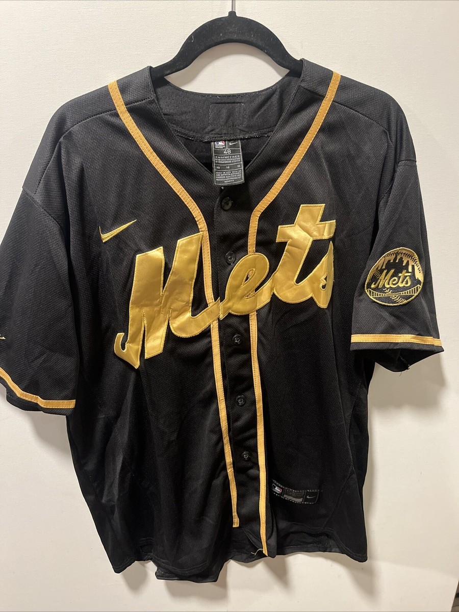 mets black jersey nike