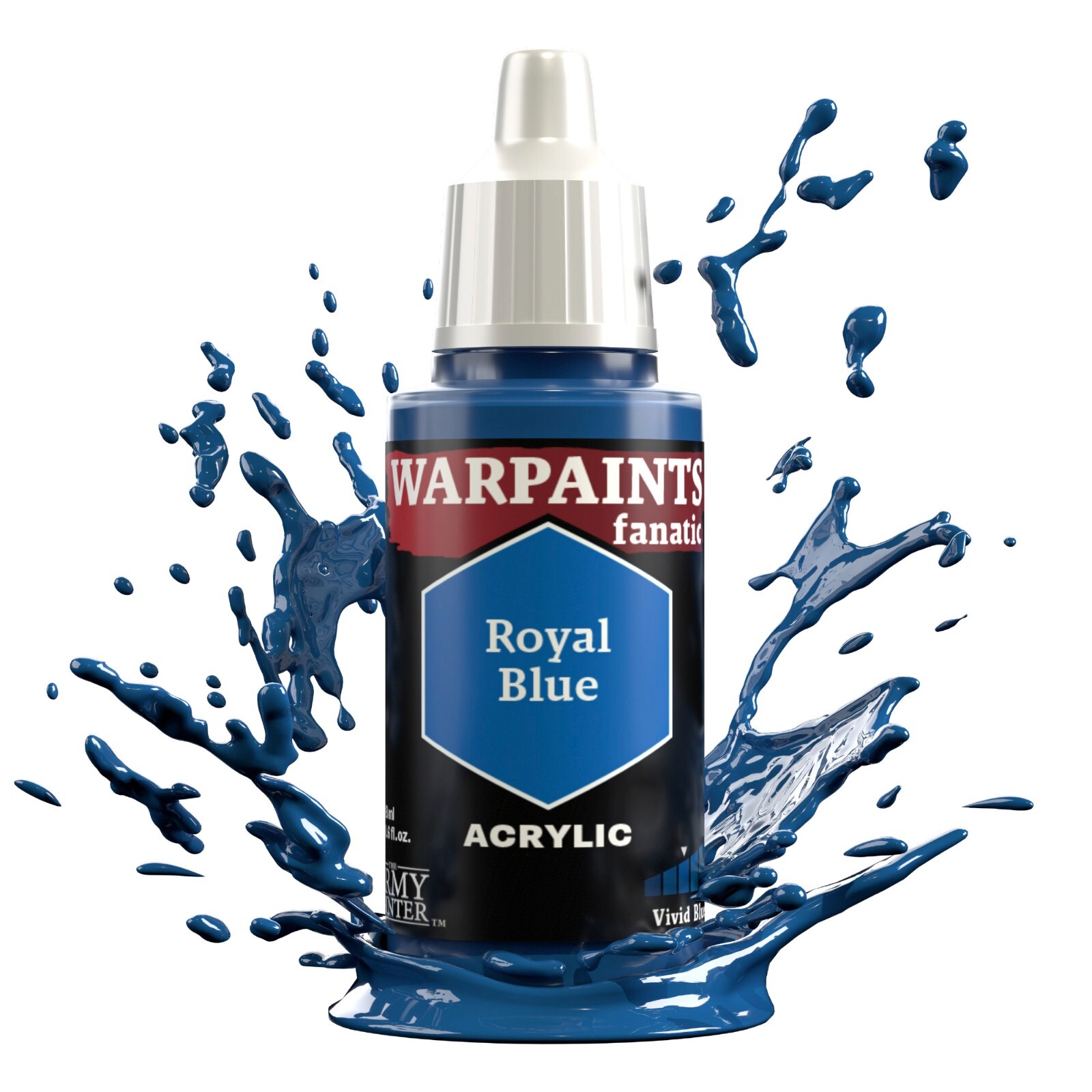 Royal Blue Paint - Warpaints Fanatic 18ml - The Army Painter