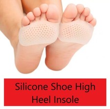 Silicone Shoe High Heel Insole - Aus Stock - Comes in White and Nude Colours