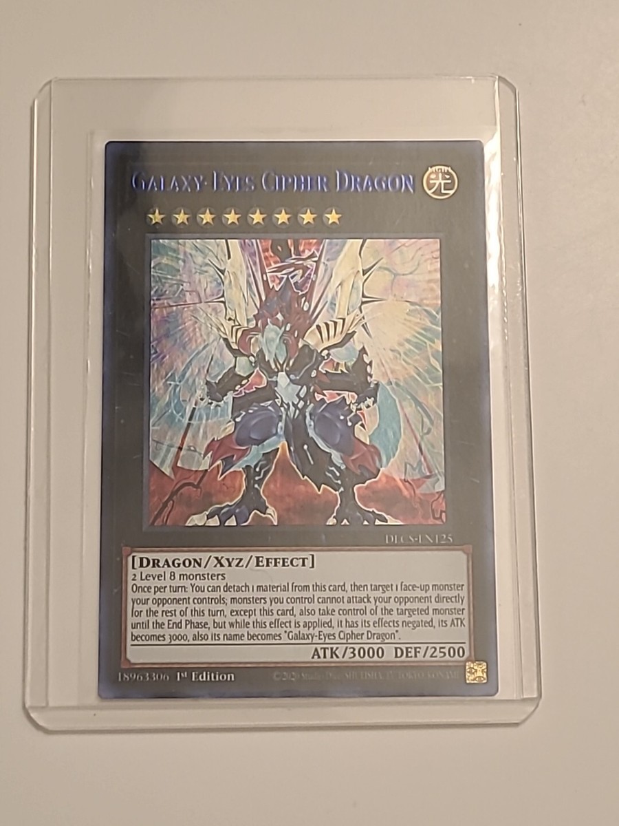Yugioh Neo Galaxy-Eyes Cipher Dragon RATE-EN049 Super Rare 1st Ed NM