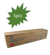  LOT OF 5PCS GENUINE KONICA MINOLTA TN210M TN-210M 8938-507 MAGENTA TONER