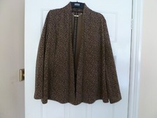 Episode Ladies Jacket Brown Black Size 8