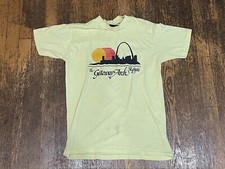 Vtg St. Louis T-Shirt Mens Large L 42 - 44 Gateway Arch 1980's Made in USA