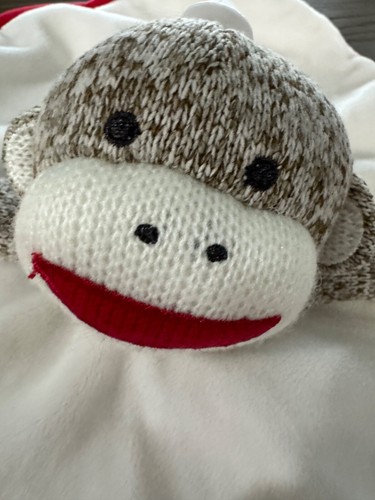 Baby Starters Sock Monkey "DREAM BIG LITTLE ONE" Security Blanket - Picture 6 of 12