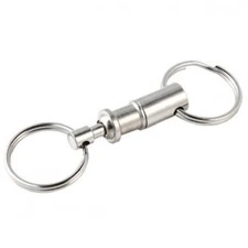 Original KEYBAK KK1121C Easy-Join Pull Apart Key Ring  -Free Postage In Aust