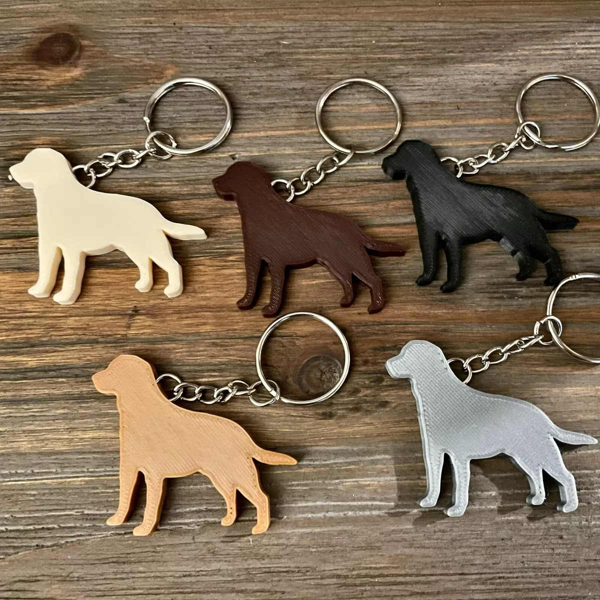 Labrador Retriever Keychain , Dog Keychain, Black lab Keychain, Black  Labrador