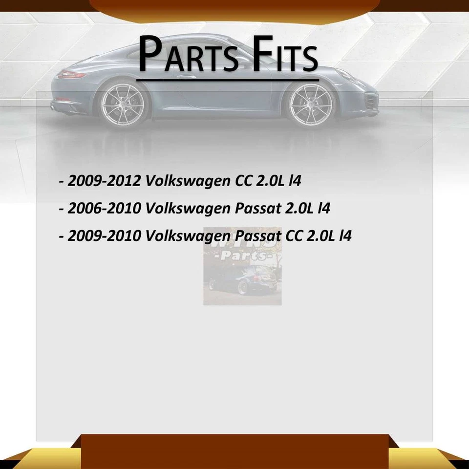 Soportes de motor/puntal de par/transmisión 4x para Volkswagen CC 2009 2010 2011 2012 2,0 L Foto 2 de 4