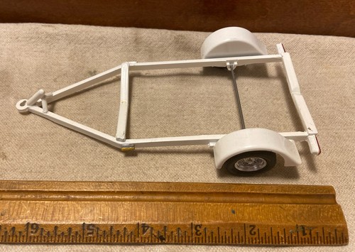 Plastic 7” Wave Runner Jet Ski 1:25 Scale? Boat Trailer Toy Model - Picture 7 of 7