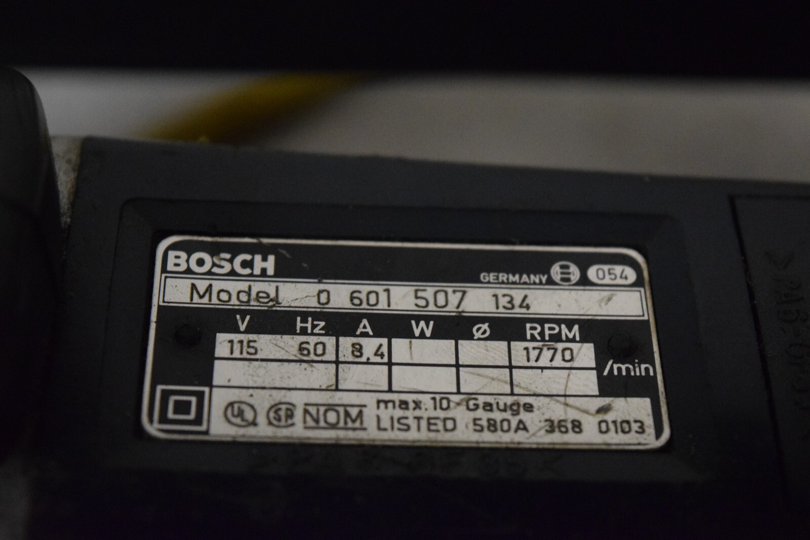 Bosch 0601507134 Shear 10 Gauge | eBay