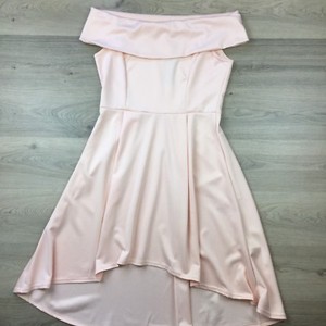 boohoo double layer midi dress