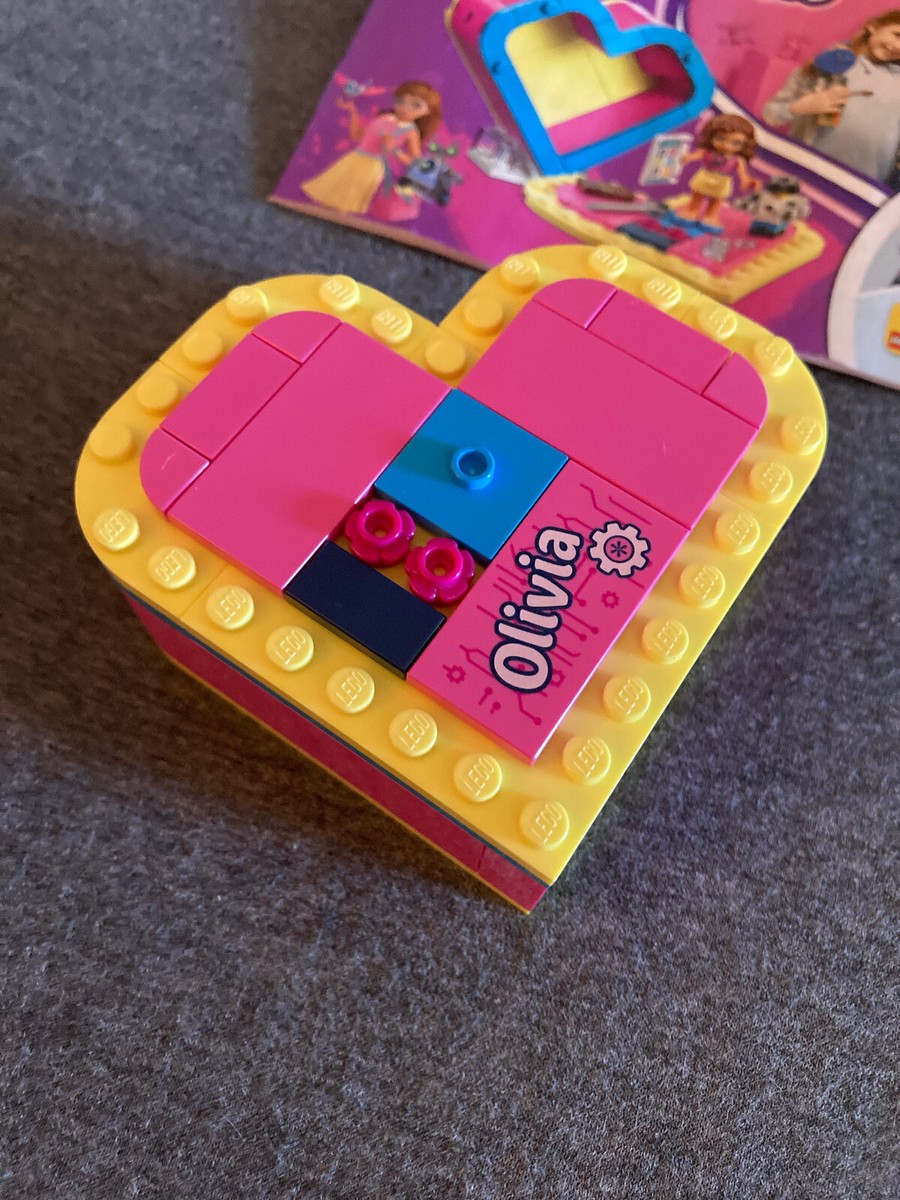 Lego Friends 41357 Olivia's Heart Box Set 100% Compete w