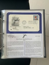 US FDC CELEBRATING 20th CENTURY 1935 jesse owens six world records