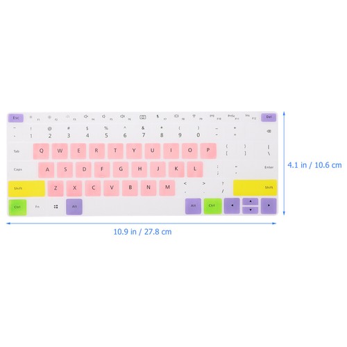 Replacement Portable Silicone Keyboard Skin Waterproof Keyboard Protector - Photo 7/10
