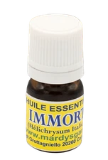 IMMORTELLE Essential Oil ORGANIC Certified Helichrysum Italicum Corsica Pure 3ml