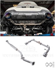 For 22-up Toyota Gr86 Brz High Flow Resonated Cat-back Exhaust W 4 Tips