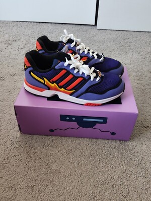 Size 9.5 - The Simpsons x adidas ZX 1000 Flaming Moe's for sale