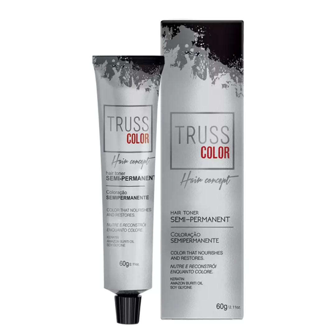 Hair Toner Semi-permanent 7.1 Medium Ash Blonde 60g/2.11oz
