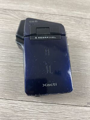 Sanyo Xacti VPC-CG6 bl - Vintage Digital Video Camera TESTED | eBay