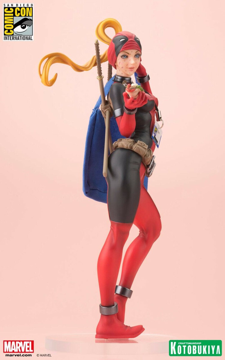 2017コミコン限定 Marvel Bishoujo LADY DEADPOOL Amazon.com: Kotobukiya Marvel: Lady Deadpool Bishoujo Statue