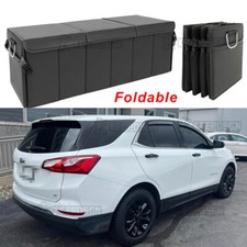 Black Folding Car Trunk Cargo Organizer Xxl Storage Bag Box For Chevy Equinox Black Folding Car Trunk Cargo Organizer Xxl Storage Bag Box For Chevy Equinox