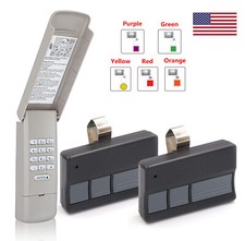 2 PCS Visor Remote 373LM  Keypad 877LM Opener for Liftmaster Garage Door Remote