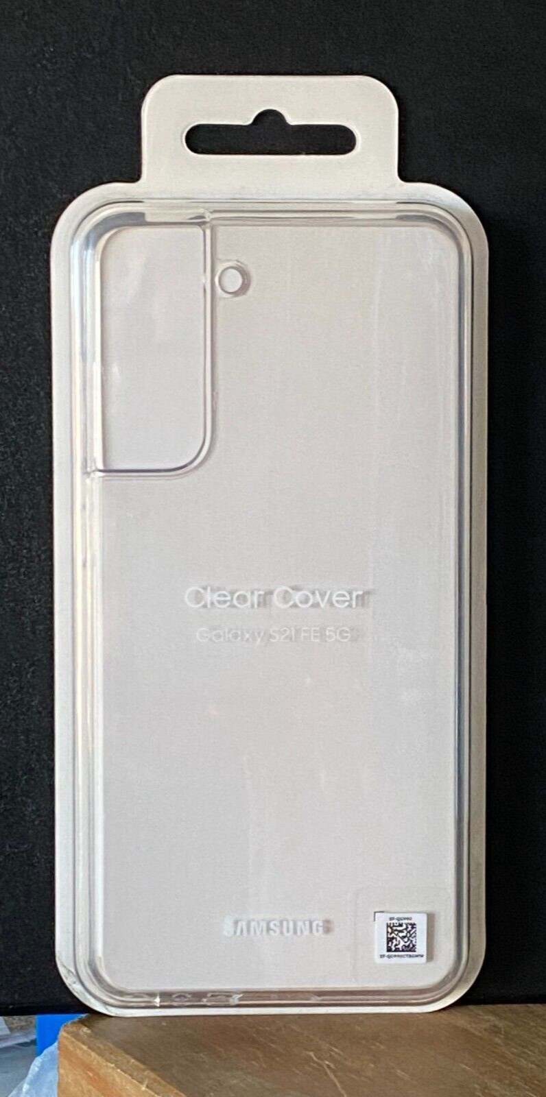 Samsung Galaxy S21 FE Clear Cover Case - Transparent Colour Clear (INC VAT)