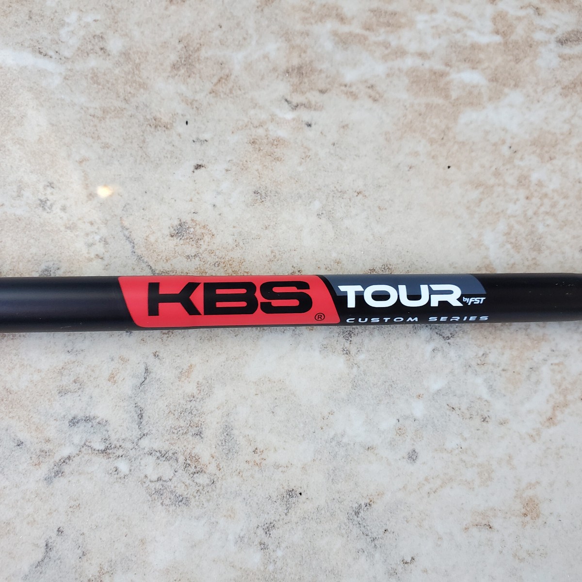 KBS Tour Pearl Black – Set De Tiges De Fers 4-PW – Stiff – 120g – Édition Limitée