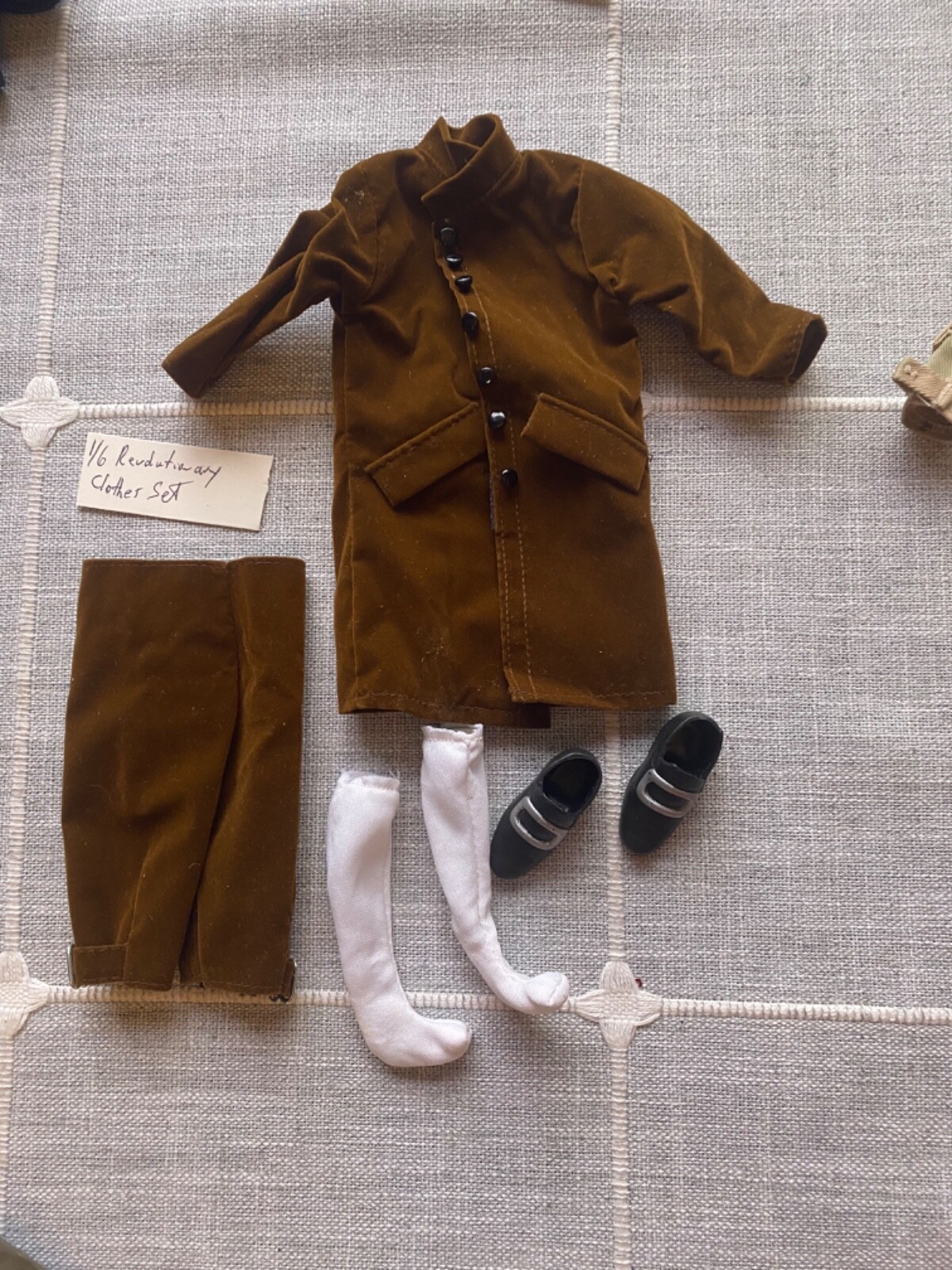 Revolutionary Uniform Set 1/6 Scale Figure Accessories & Gear | eBay